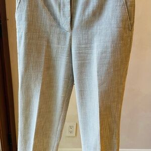 Light Gray Textured Pants